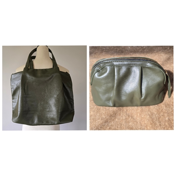 Matching Tote And Cosmetics Case - Picture 1 of 11